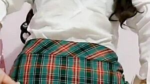 I saw these 18-19 yo girls masturbating in public with big asses