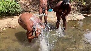 Zainab Deepthroats Monster Cock In Public Spring Break Group