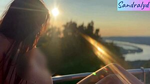 outdoor nipple play in paradise