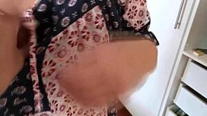 Stepson Watches And Touches My Tits While Masturbating.