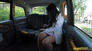 Fake taxi milf sex coach fucks driver and handjob finish