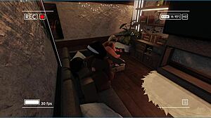 candy and her friend transform into succubi to drain viper completely dry