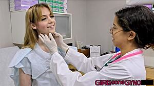 A stimulating exam - daisy bean with moaning and orgasm