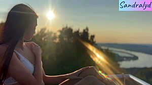 outdoor nipple play in paradise