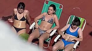 i watch argentinian neighbors sunbathing on the terrace part 2