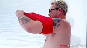 Rough Milf Threesome Anal Blowjob Gagging