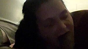 Momma's Mouth Deepthroats Monster Cock with Ball Licking