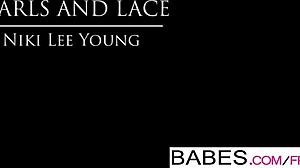 babes - pearls and lace niki lee young 18+