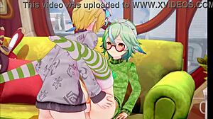 The Futanari Jingle Bells Rock - Christmas With Lumina And Sucrose Genshin Impact Koikatsu By Miscsfm Voiced By Pinkrotten VA