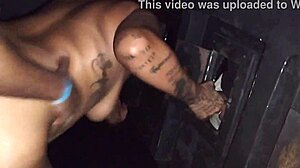 she gave it to the fan in the swing