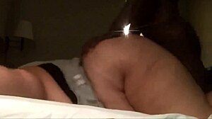 chubby babe bent over for rough doggy