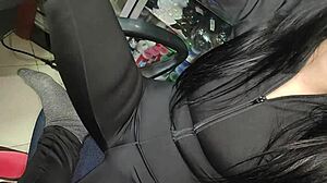 What the fuck is this cute petite colombian girl wanting a cock from neighbors?