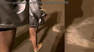 Showing Small Pussy And Tits In Public Without Panties