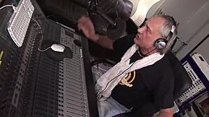 did you see that whore in the radiostation 3some getting fucked rough