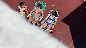 i watch argentinian neighbors sunbathing on the terrace part 2