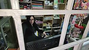 What the fuck is this cute petite colombian girl wanting a cock from neighbors?