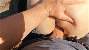 Influencer got separated from her husband in the woods