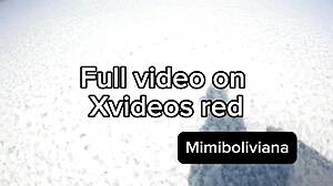 Creampie squirting in public salt desert