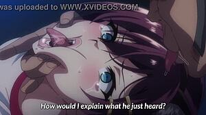 Akane rides passionately in this intriguing NTR hentai movie scene