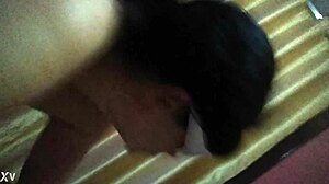 señora peruana le encanta montar