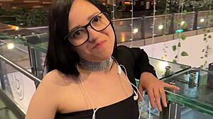 Latina Wife Meets Fan at Mall and Gets Bent Over for Doggy