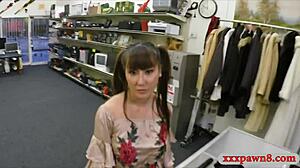 Hidden Cam Catches Big Tits Asian Getting Drilled By Pawn Man.