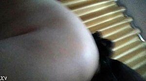 señora peruana le encanta montar