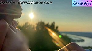 outdoor nipple play in paradise