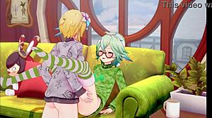 The Futanari Jingle Bells Rock - Christmas With Lumina And Sucrose Genshin Impact Koikatsu By Miscsfm Voiced By Pinkrotten VA