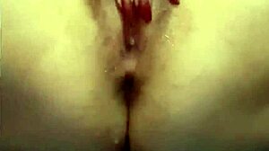 Babe Squirts Fetishly at Work