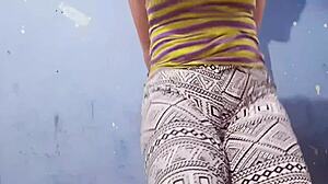 Amateur latina teen 18+ lesbian records touching tits and ass