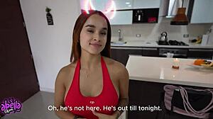 Intense Fucking With Gym Trainer While Husband's Away