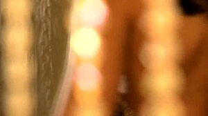 Beautiful indian brunette milf poses solo