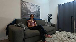 gracie mayy in casting interview