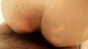 Pretty Asian Brunette Rie Obata Kneads Her Hairy Pussy With Vibrator On Bed