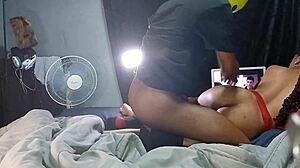 My Step Brother's Wife Spreading Pussy While He's Away