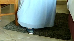 Mature busty cougar lures men with big tits for sex compilation