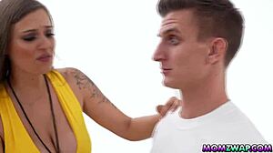 stepmoms pristine edge and kenzie love give their stepsons oliver faze and elias cash an intense boot camp experience!