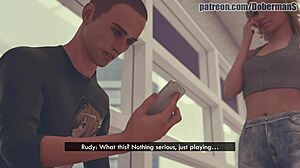 Doctor sucks student cock