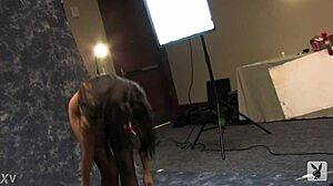 Natalie Negodina Playboy Casting Call With Striptease