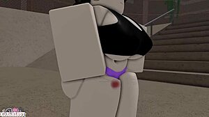 emo girl flashes you in skatepark then rides you