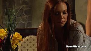 i'm the tied up slave taking strapon