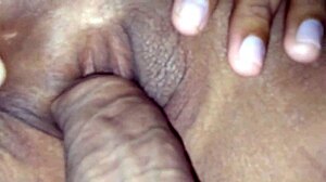 Chatting about that tight, shaved pussy scene with the beautiful amateur.