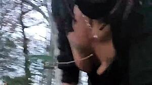 Ebonys Big Ass Masturbation Sideways Flashing