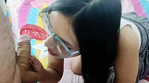 Latina teen 18+ stepdaughter punished by stepfather