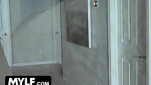 lucky stepson feels the joy as he makes his big titted stepmom natasha nice cum hard from intense anal fucking