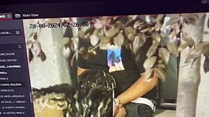 little kisses on penis in public street 😘