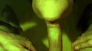 Facefucking amateur deepthroat on bed with intense oral.