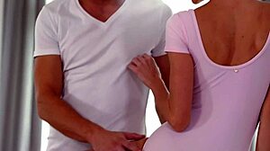 Ballerina Dancer Arian Takes Pussy Pounding While Flexing On The Barre - S4 E7