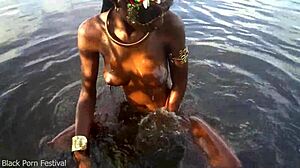 hot skinny africn villge girl walking naked in her villaage probably looking for some dick